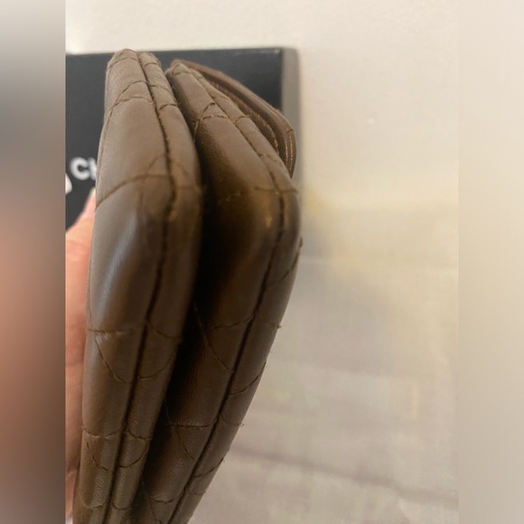 Authentic Chanel Quilted Caviar Card/Coin Mini Wallet - Picture 4 of 13